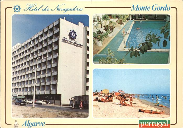 Monte Gordo Hotel dos Navegadores Swimming Pool Strand