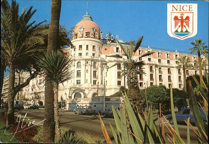 Nice Alpes Maritimes Hotel Restaurant Le Negresco