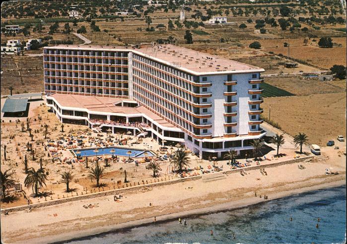 Ibiza Islas Baleares Hotel Algarb Playa d en Bossa vista aerea