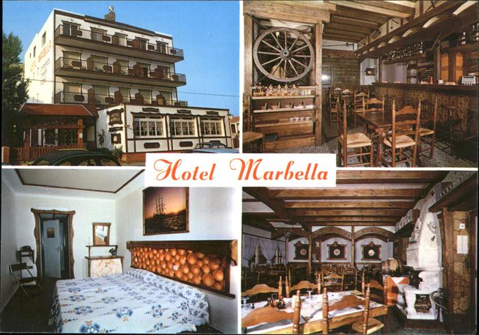 Rosas Costa Brava Cataluna Hotel Marbella Playa Santa Margarita Restaurante