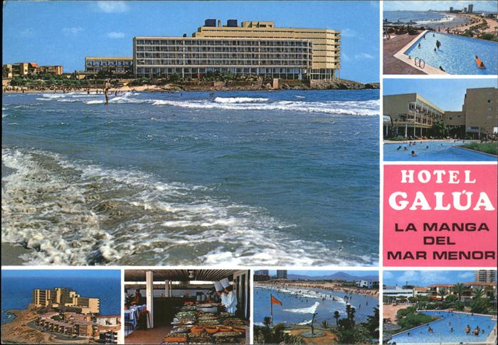 La Manga Murcia Hotel Galua Swimming Pool Playa