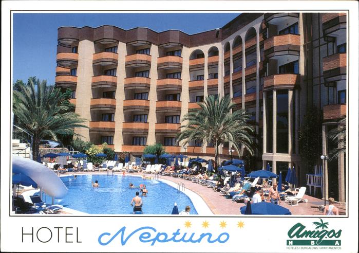 Playa del Ingles Hotel Neptuno Piscina