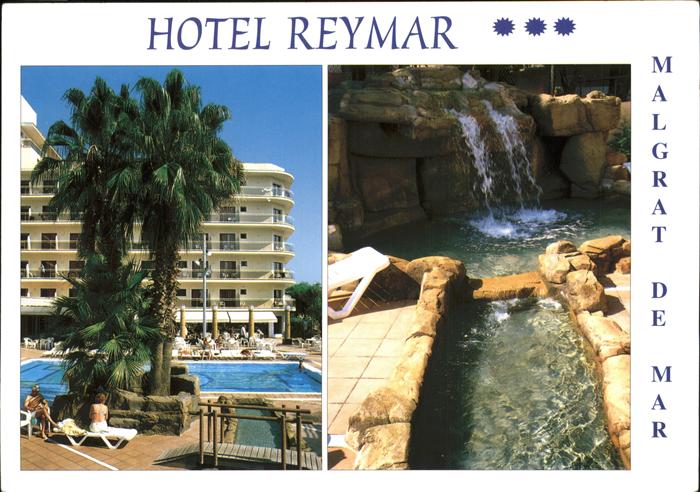 Malgrat de Mar Hotel Reymar Piscina Cascada