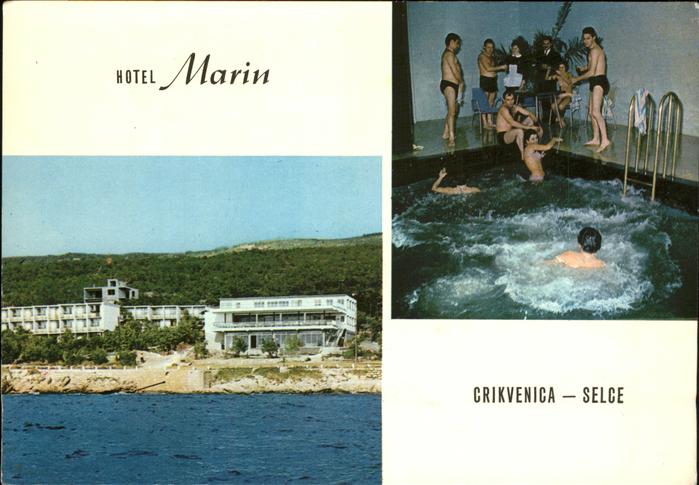 Selce Crikvenica Hotel Marin Strand Schwimmbad
