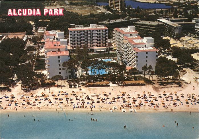Alcudia Mallorca Alcudia Park Hotel Playa vista aerea