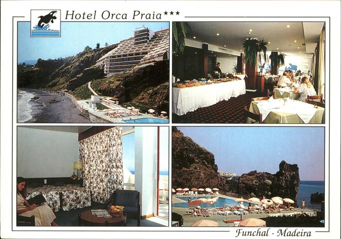 Funchal Hotel Orca Praia Restaurant Swimming Pool Strand