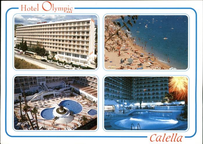 Calella Hotel Olympic Playa Piscina