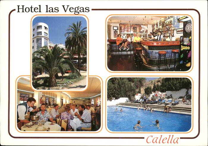 Calella Hotel las Vegas Restaurante Piscina