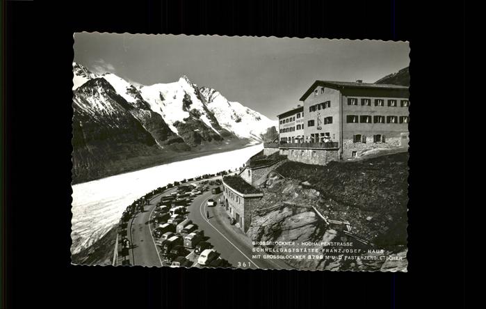Heiligenblut Kaernten Grossglockner Hochalpenstrasse Schnellgaststaette Franz Jo