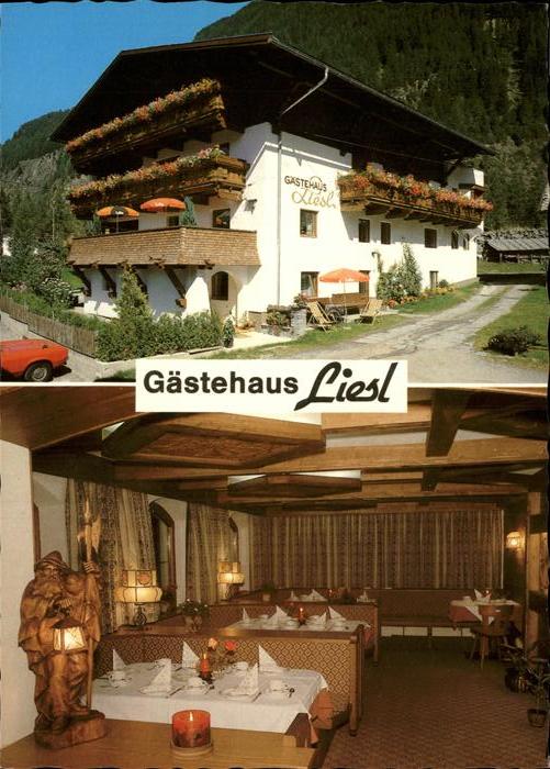 Laengenfeld Oetztal Gaestehaus Pension Liesl