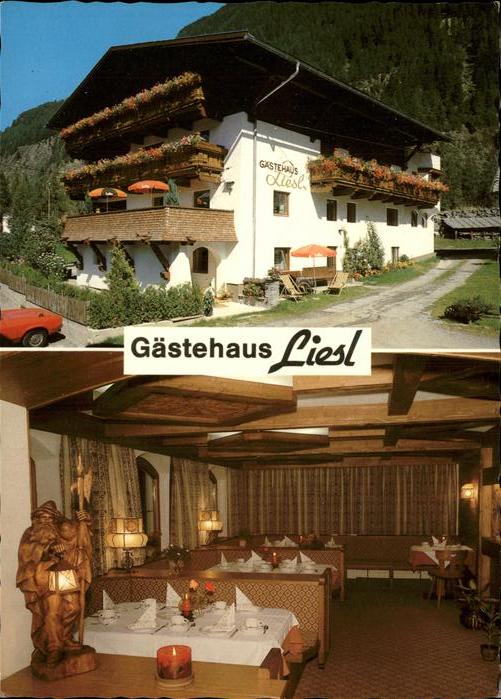 Laengenfeld Oetztal Gaestehaus Pension Liesl