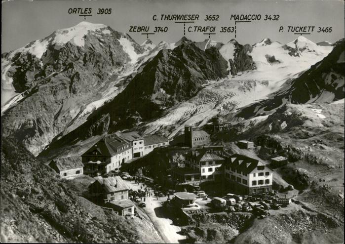 Stilfserjoch Passo dello Stelvio Passo dello Stelvio Berghotel Restaurant Ortler