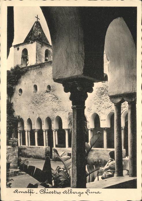 Amalfi Chiostro Albergo Luna