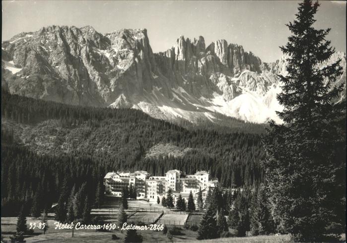 Welschnofen Suedtirol Hotel Carezza Latemar Dolomiten