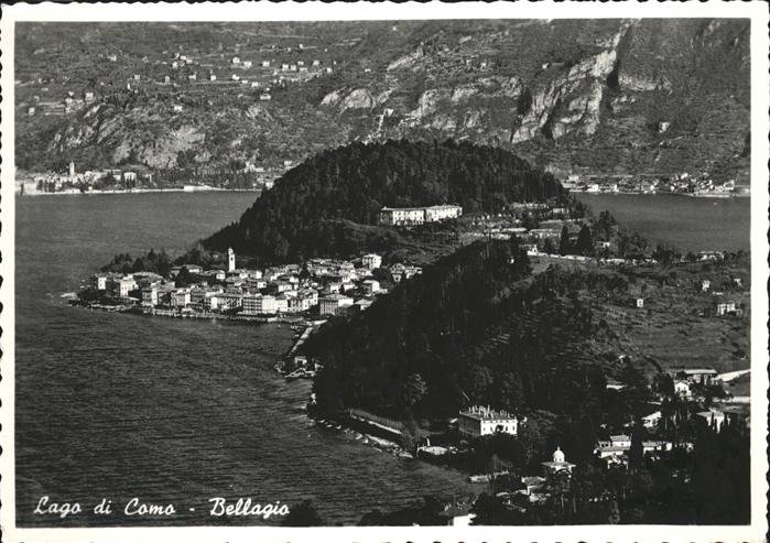 Bellagio Lago di Como Gesamtansicht