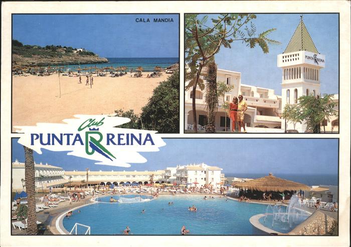 Cala Mandia Club Punta Reina Piscina Playa Cala Mandia