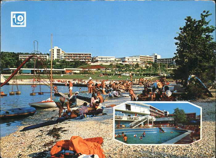 Porec Zelena Laguna Hotel Albatros Strand Schwimmbad