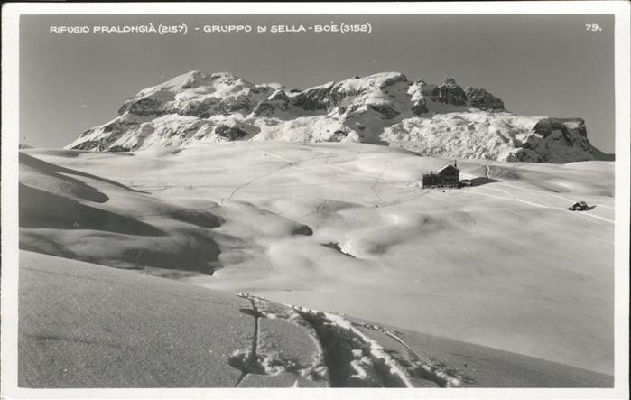 Dolomiten Rifugio Pralomgia Gruppo di Sella Boe
