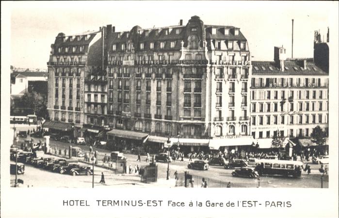 Paris Hotel Terminus Est Face
