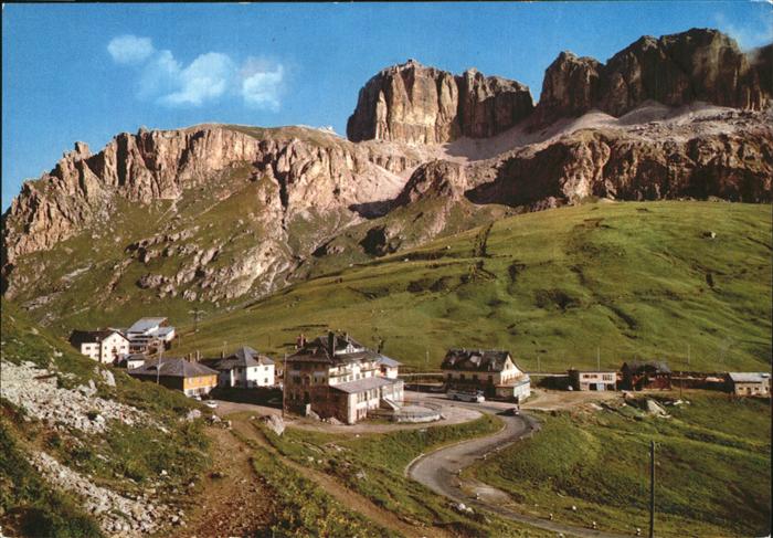 Dolomiti Passo Pordoi Gruppo Sella