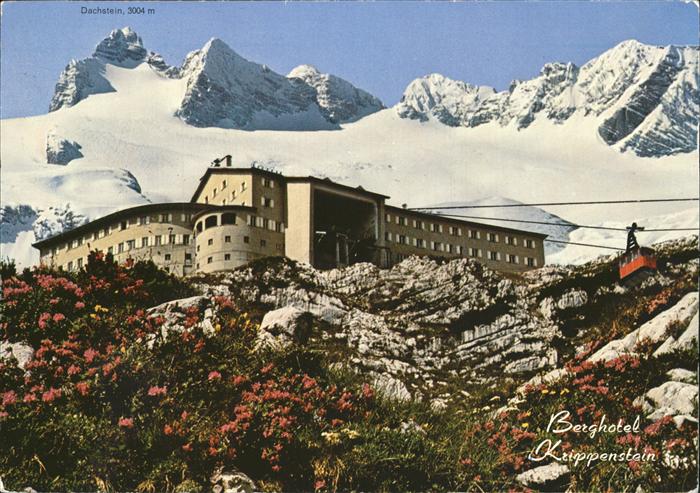 Dachstein Gebirge Berghotel Krippenstein Seilbahn