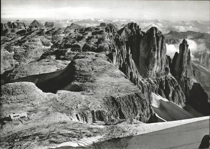 Dolomiten Gr. Sella Bec de Mesdi
