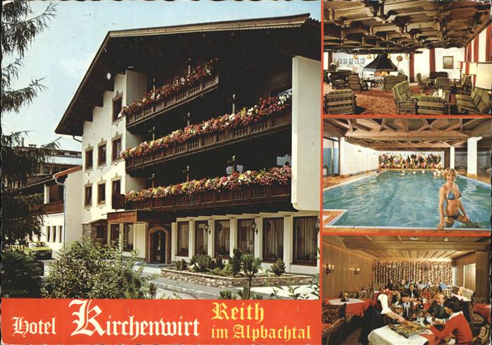 Reith Alpbachtal Hotel Pension Restaurant Cafe Kirchenwirt