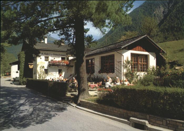 St Leonhard Suedtirol Andreas Hofers Geburtshaus