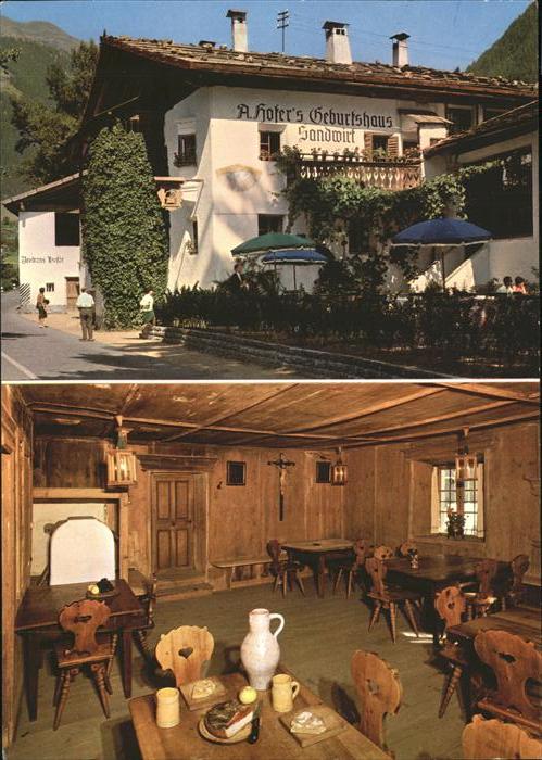 St Leonhard Sandwirt A. Hofers Geburtshaus