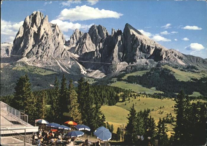 Dolomiten Schlerngebitet Seiser Alm