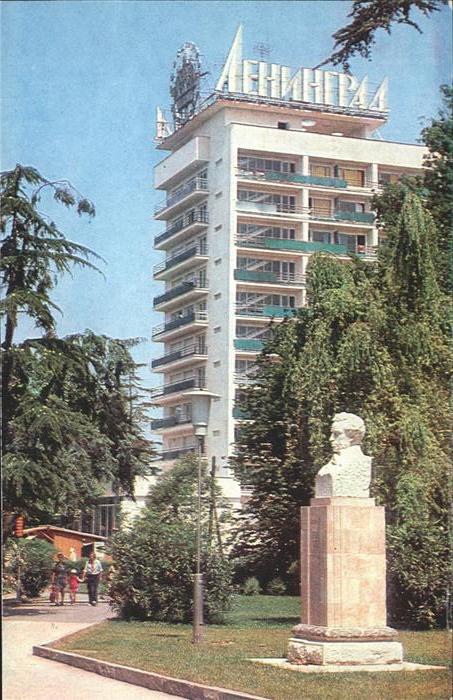 Russland Sotchi Hotel Leningrad