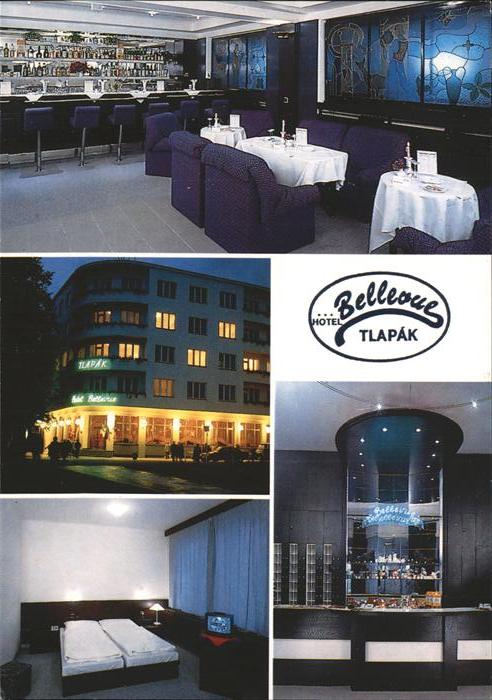 Praha Prahy Prague Tico Hotel Bellevue Tlapak