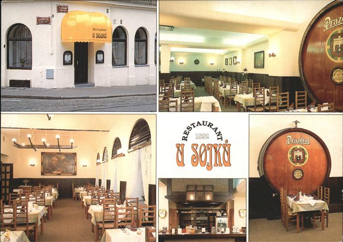 Praha Prahy Prague Restaurant U Sojku