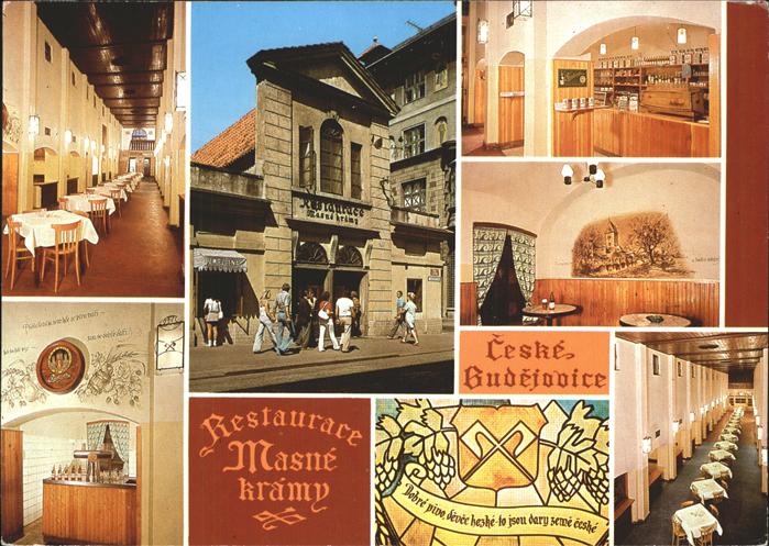 Ceske Budejovice Restaurant Masne Kramy
