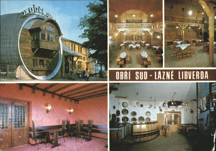 Lazne Libverda Obri Sud Fass Restaurant