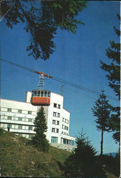 Rumaenien Sinaia Hotel Alpin Cota Seilbahn