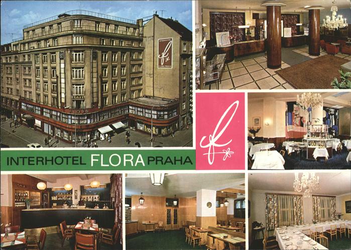 Praha Prahy Prague Interhotel Flora