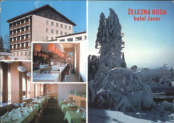 Zelezna Ruda Markt Eisenstein Hotel Javor Winter