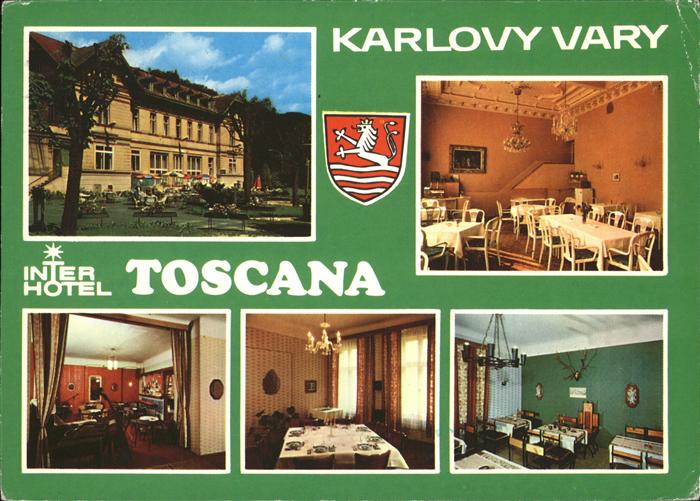 Karlovy Vary Inter Hotel Toscana Wappen