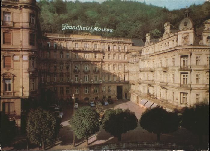 Karlovy Vary Grandhotel Moskva
