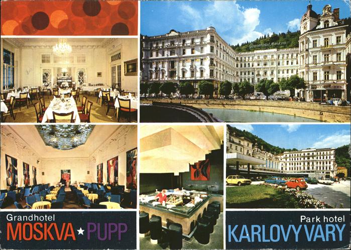 Karlovy Vary Park Hotel Moskva Pupp