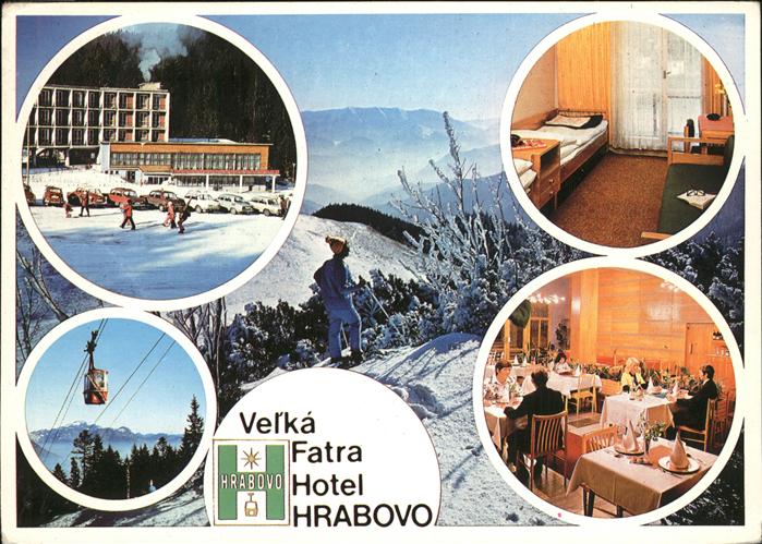 Velka Fatra Hotel Hrabovo Winter Seilbahn
