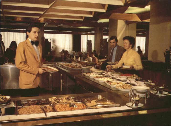 Russland Cosmos Hotel Kalinka Restaurant Smorgasbord