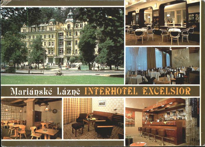 Praha Prahy Prague Marianske Lazne Interhotel Excelsior