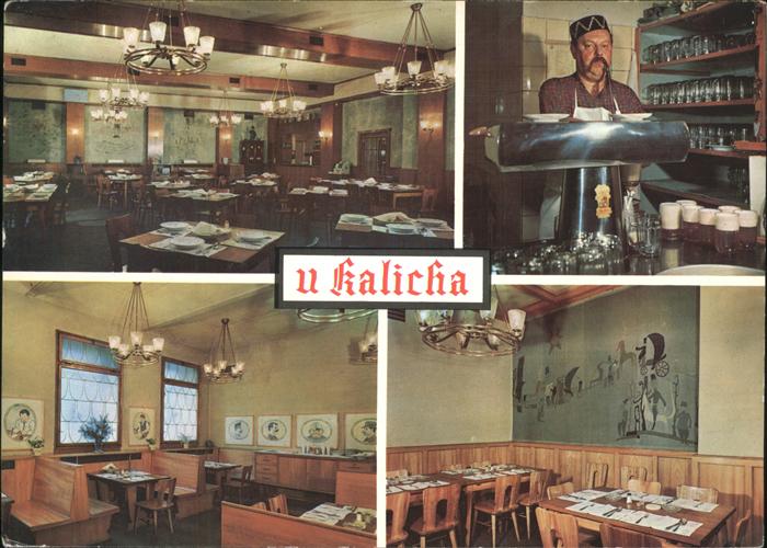 Praha Prahy Prague restaurace U Kalicha