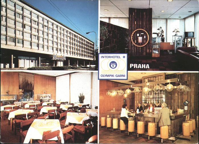Praha Prahy Prague Interhotel Olympik Garni
