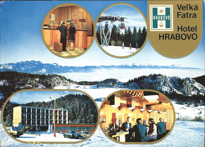 Velka Fatra Hoetl Hrabovo Seilbahn