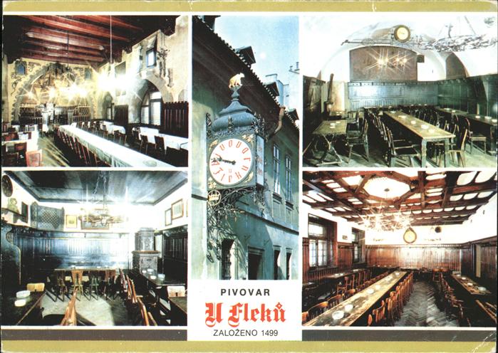 Praha Prahy Prague Pivovar U Flekue