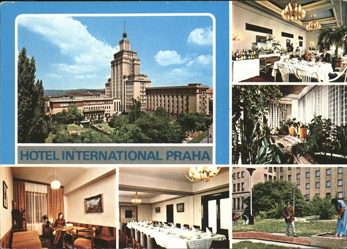 Praha Prahy Prague Hotel International