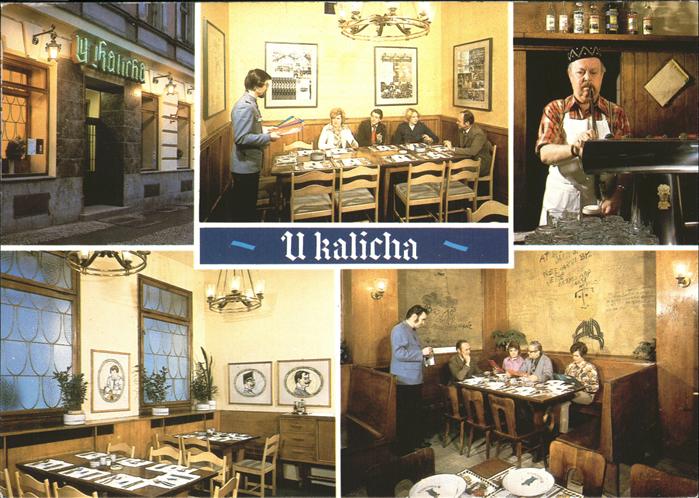 Praha Prahy Prague Restaurace U Kalicha